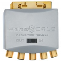 Wireworld Scart Male to RGB + Audio Adapteris