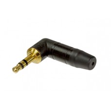 Neutrik NTP3RC-B 3.5mm Stereo Mini Jack Konektors 3 pin Melns korpuss