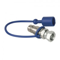 ShowTec CO2 3/8 to Q-Lock adapter male